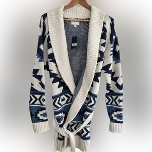 Lucky Brand Aztec cardigan
